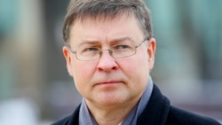 Latvian EU veteran Valdis Dombrovskis is one of the front-runners for the job. (file photo)