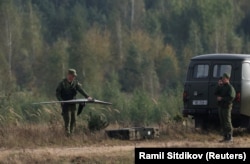 Белорусские военные во время учений «Запад-2025», сентябрь 2025 года