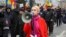 Marina Tauber a condus în ultimele luni câteva proteste antiguvernamentale / Chișinău, 28 februarie 2023.