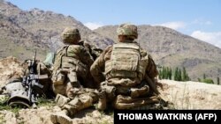 دو سرباز آمریکایی در ولایت وردک افغانستان