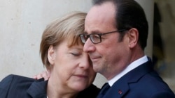 Миротворцы? Ангела Меркель и Франсуа Олланд
