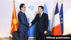 Илустрација - Архивска фотографија од средбата Пендаровски - Макрон во ноември 2019 година