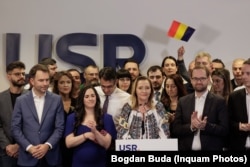 Elena Lasconi și liderii USR sunt în fața unui scor modest și a unei confruntări decisive în turul doi.