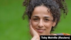 Masih Alinejad is an anti-compulsory-hijab activist based in New York, suing Iran's Supreme Leader for arresting her brother. File photo
