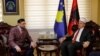 Myftiu i Kosovës, Naim Tërnava, gjatë takimit me kryetarin e Forumit Mysliman Evropian, Abdul-Wahed Niyazov në Prishtinë.