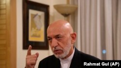 پخوانی افغان ولسمشر حامد کرزی