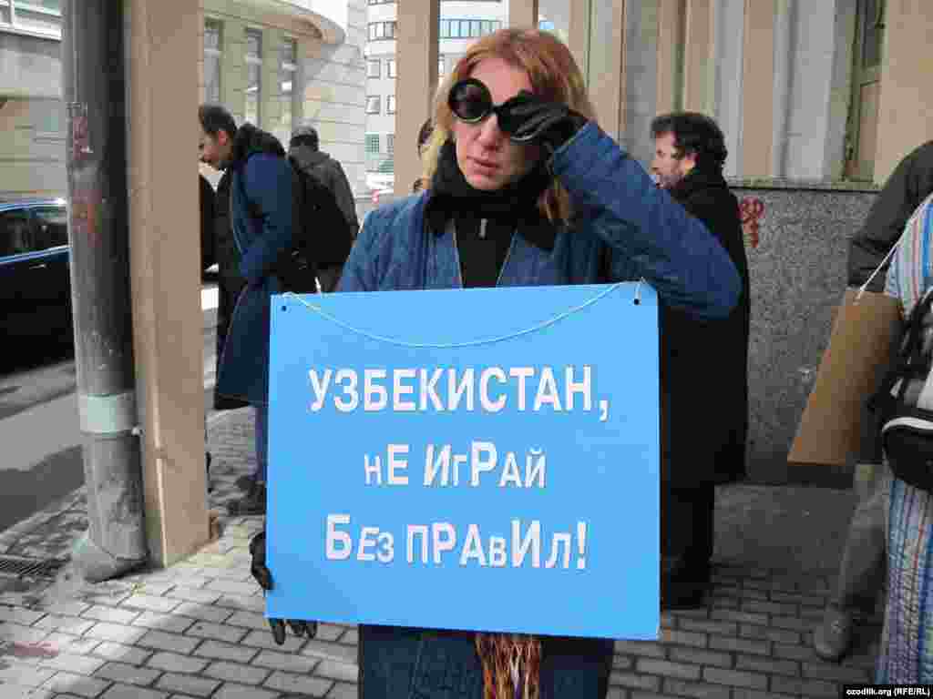 "Uzbekistan, play by the rules!"