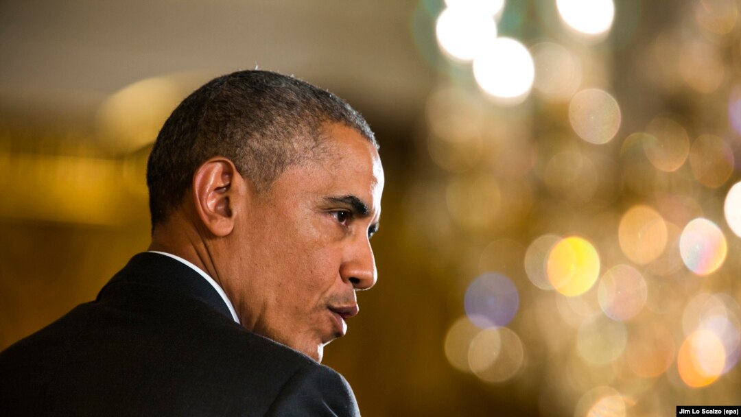 U.S. -- file -- USA OBAMA IRAN -- US President Barack Obama speaks to the media during a press conference where he fielded questions about the Iranian nuclear deal, in the East Room of the White House in Washington, DC, USA, 15 July 2015. On 14 July, Pre