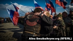 Иллюстрационное фото. Празднование годовщины аннексии Крыма. Севастополь, 18 марта 2017 года