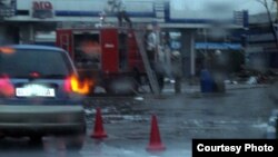 Тошкентда жойлашган АЁҚШдаги портлашга газ баллони сабаб бўлган эди.