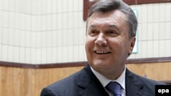 Ukrainian President Viktor Yanukovych (file photo)