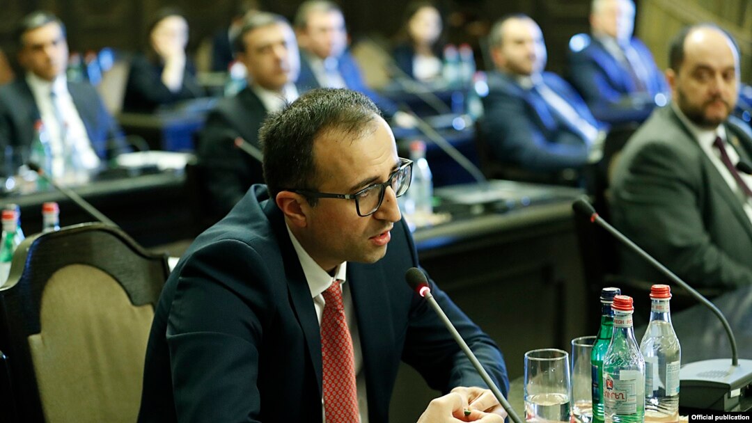 Глава Минздрава Армении Арсен Торосян