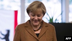 German Chancellor Angela Merkel has been reelected to a third consecutive term.