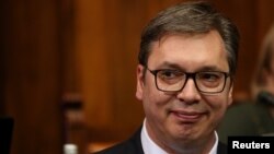 Serbiýanyň prezidenti Aleksandr Wuçiç 