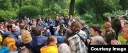Собрание инициативной группы по проведению референдума против строительства в Петербурге новых небоскребов