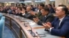 Қазақстан парламенті депутаттары президент Қасым-Жомарт Тоқаевтың халыққа жолдауын тыңдап отыр. Астана, 8 қыркүйек, 2025 жыл.