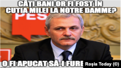 Liviu Dragnea se gândește la înscrierea Tel Drum în licitația pentru reconstrucția Notre Damme