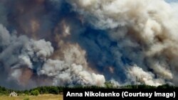 Пожежа в Луганській області, липень 2020 року