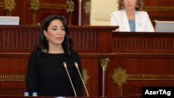 Ադրբեջանի օմբուդսմեն Սաբինա Ալիևան: