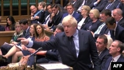 Boris Johnson u britanskom Parlamentu