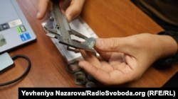 Ґудзики від одягу, знайдені під час дослідження військового табору ХVIII ст.