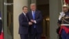 WATCH: Macron Welcomes Trump To Elysee Palace