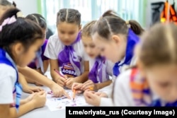 Учасники проєкту «Орлята Росії»