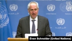 Purtătorul de cuvânt al ONU, Stephane Dujarric (fotografie de arhivă)