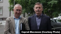 Сергей Масликов с адвокатом Александром Михайловым