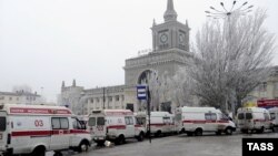 Взрыв на железнодорожном вокзале Волгограда