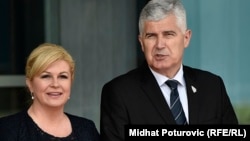 Dragan Čović, član predsjedništva BIH predsjednica Hrvatske, Kolinda Grabar-Kitarović