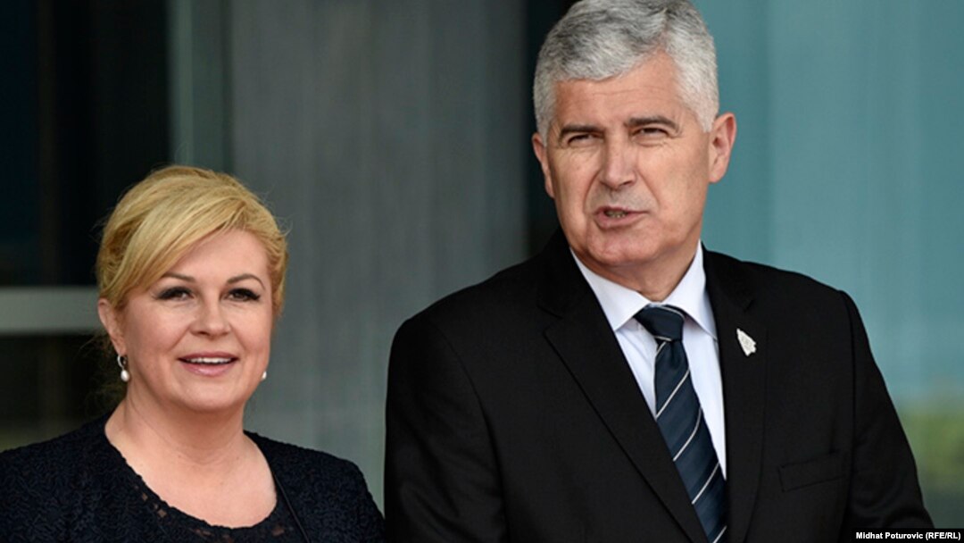 Dragan Čović, član predsjedništva BIH predsjednica Hrvatske, Kolinda Grabar-Kitarović