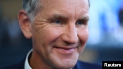 Candidatul AfD în Turingia, Björn Höcke, a salutat o „victorie istorică”