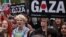 Дэманастрацыі ў падтрымку Газы. Архіўнае фота
