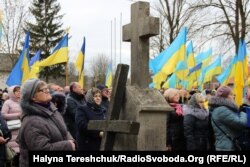 Вшанування пам'яті загиблих українців у селі Павлокома, Польща, 2 березня 2019 року