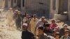 Grab: Syria -- civilians evacuating the city, Raqqa, 14Aug2017