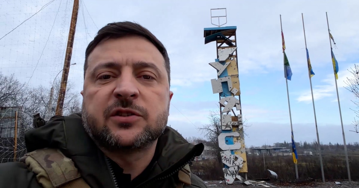 ზელენსკი ჩავიდა კუპიანსკში, რომელიც რუსეთის მტკიცებით, ჯერ კიდევ ნოემბერში დაიკავა საოკუპაციო არმიამ