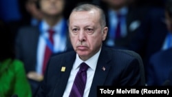 Turkish President President Tayyip Erdogan (file photo)