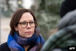 Ministra de Externe a Suediei, Maria Malmer Stenergard.