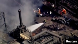 პიტსბურგის ფოლადის მწარმოებელ ქარხანაში 11 აგვისტოს მომხდარმა აფეთქებამ ძლიერი ხანძარი გამოიწვია