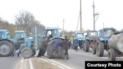 Protestul fermierilor la Soroca. Foto Vadim Șterbate