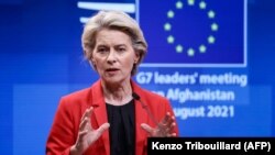  Presidentja e Komisionit Evropian, Ursula von der Leyen.