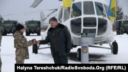 Президент України Петро Порошенко відвідав Львів, 30 грудня 2014 року