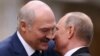 Президенти Білорусі Олександр Лукашенко і Росії Володимир Путін 30 листопада 2017 року в Мінську