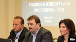 Претставници на стариот состав на Комисијата за заштита од дискриминација 