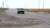 Armenia - This sector of Gyumri-Bayandur road needs needs repair again months after repair, 01Aug,2025