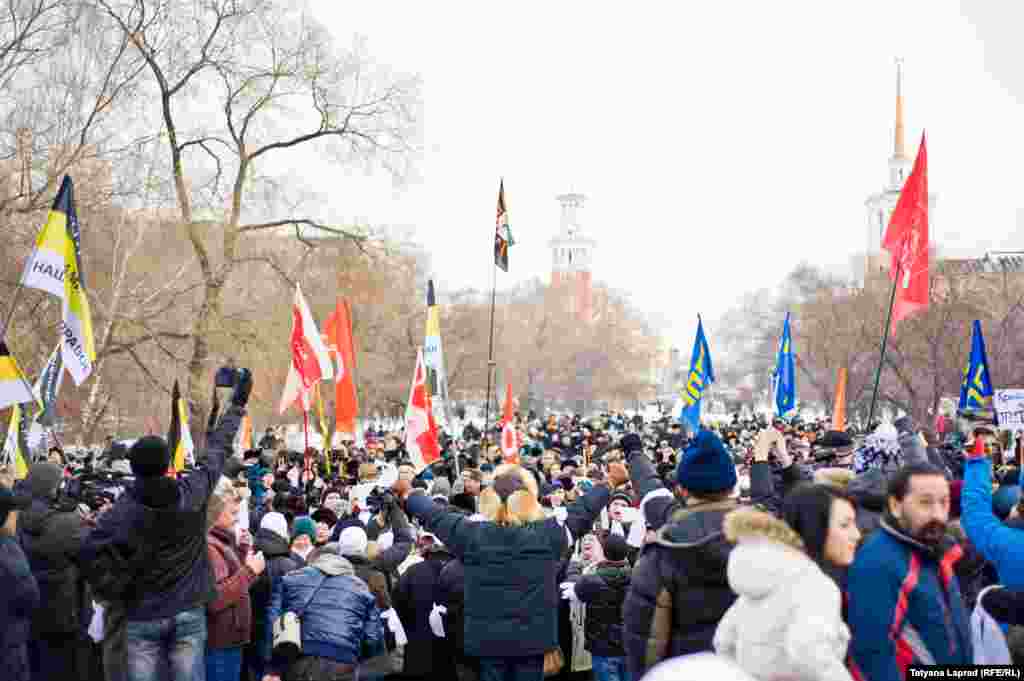 Russia -- Krasnoyarsk, miting 24.12.11