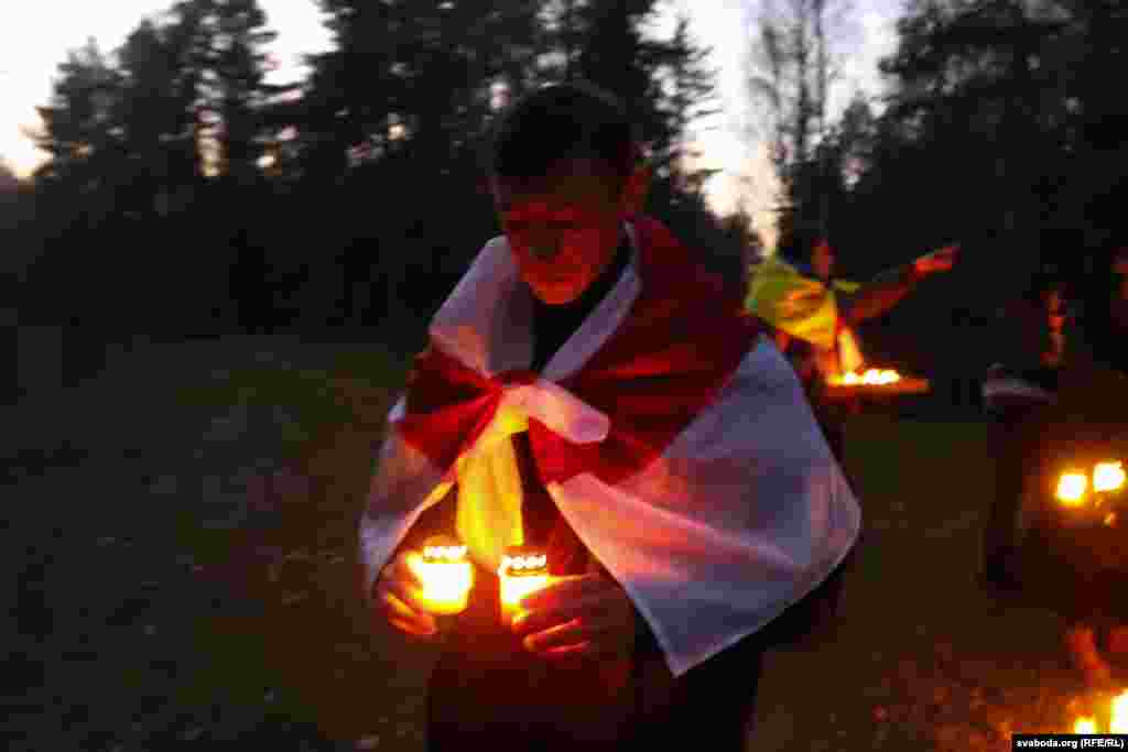 Belarus - Commemoration of Victims of Stalinism in Kurapaty near Minsk, 29Oct2014