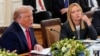 Президент США Дональд Трамп и премьер-министр Италии Джорджа Мелони