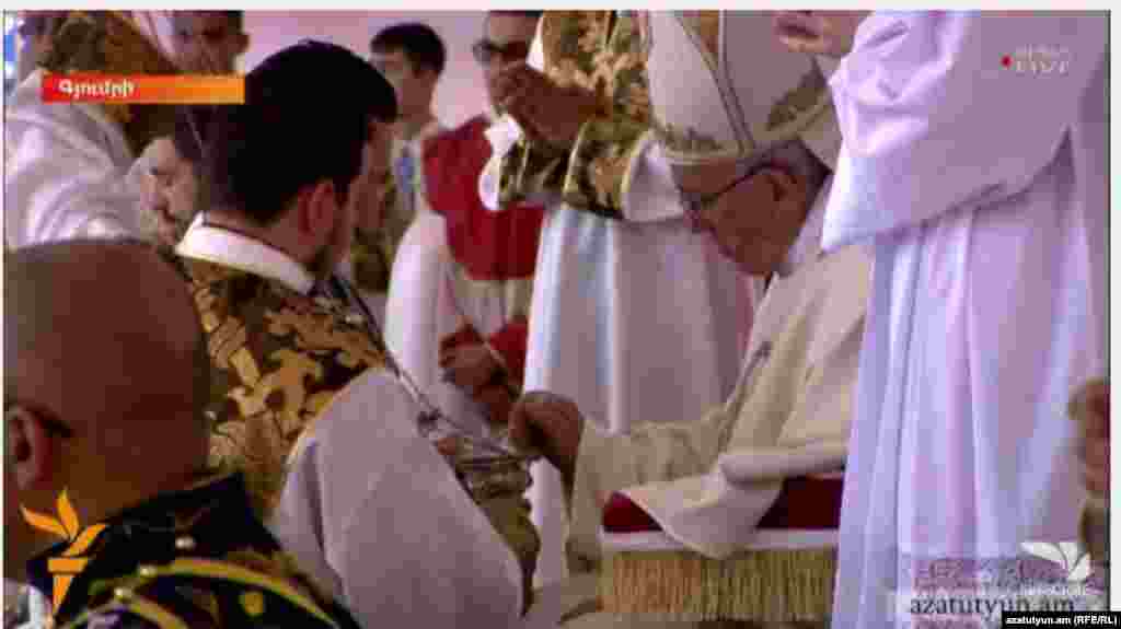 Armenia- Pope in Gyumri, 25June, 2016